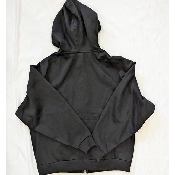Alo Yoga Accolade Full Zip Hoodie Black Size M Unisex Oversized NWOT - Picture 6 of 9